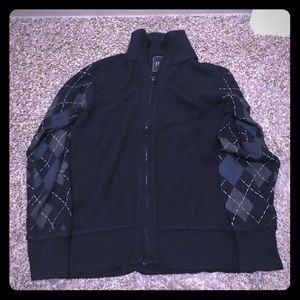 Buckle sweater zip up